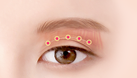 Eye Middle Age Eyelid Natural Adhesion image