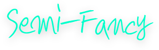 Semi-fancy rhinoplasty calligraphy