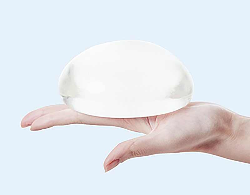 Mentor Extra increases the internal silicone gel fill rate, providing a fuller and more voluminous effect compared to the same breast width. surgery illustration