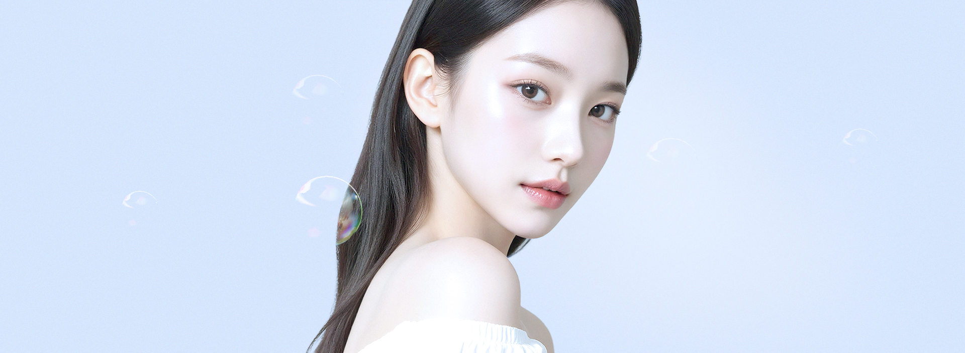 Semi-fancy translucent adhesion eye surgery bottom banner
