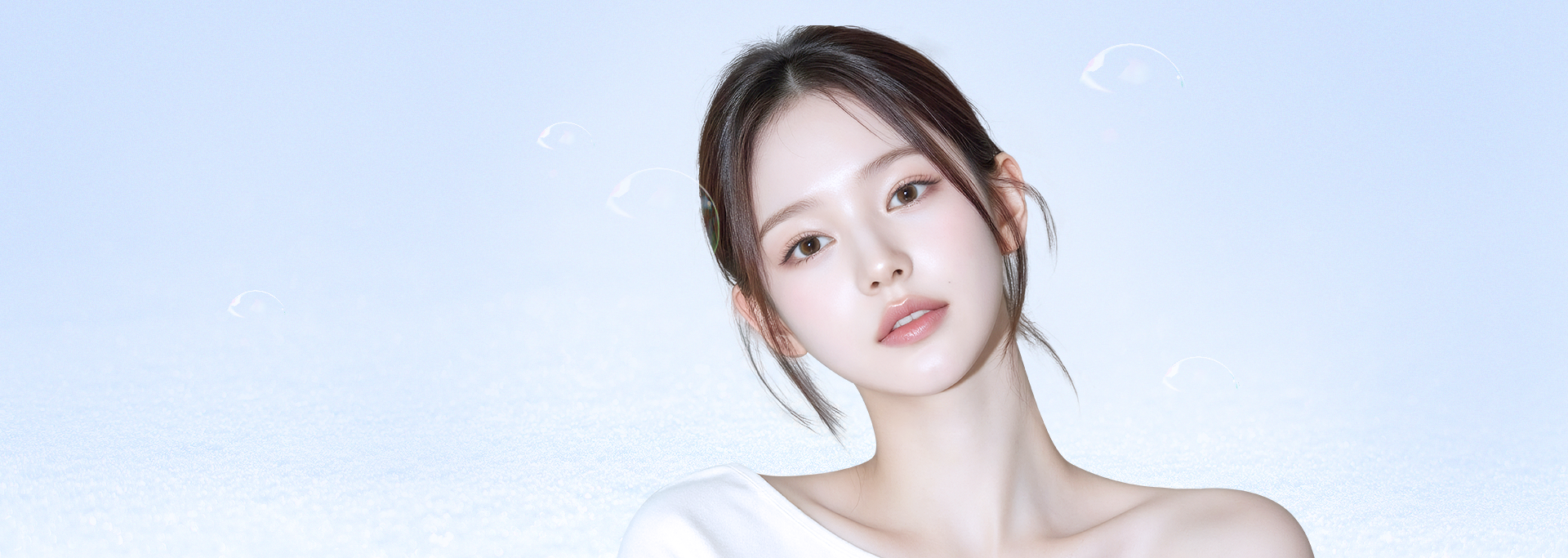 Semi-fancy translucent adhesion eye surgery banner